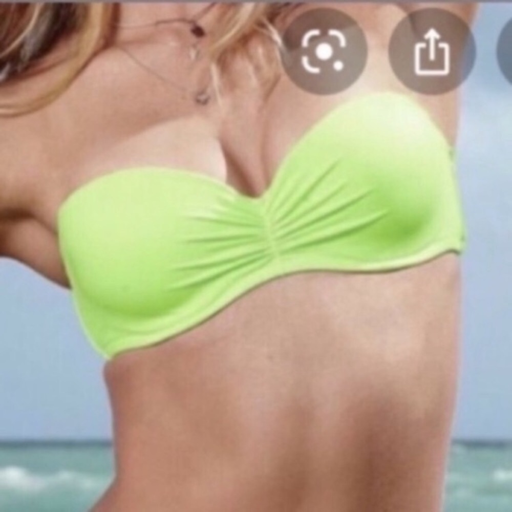 NWOT 34B VS Bandeau Bikini Top